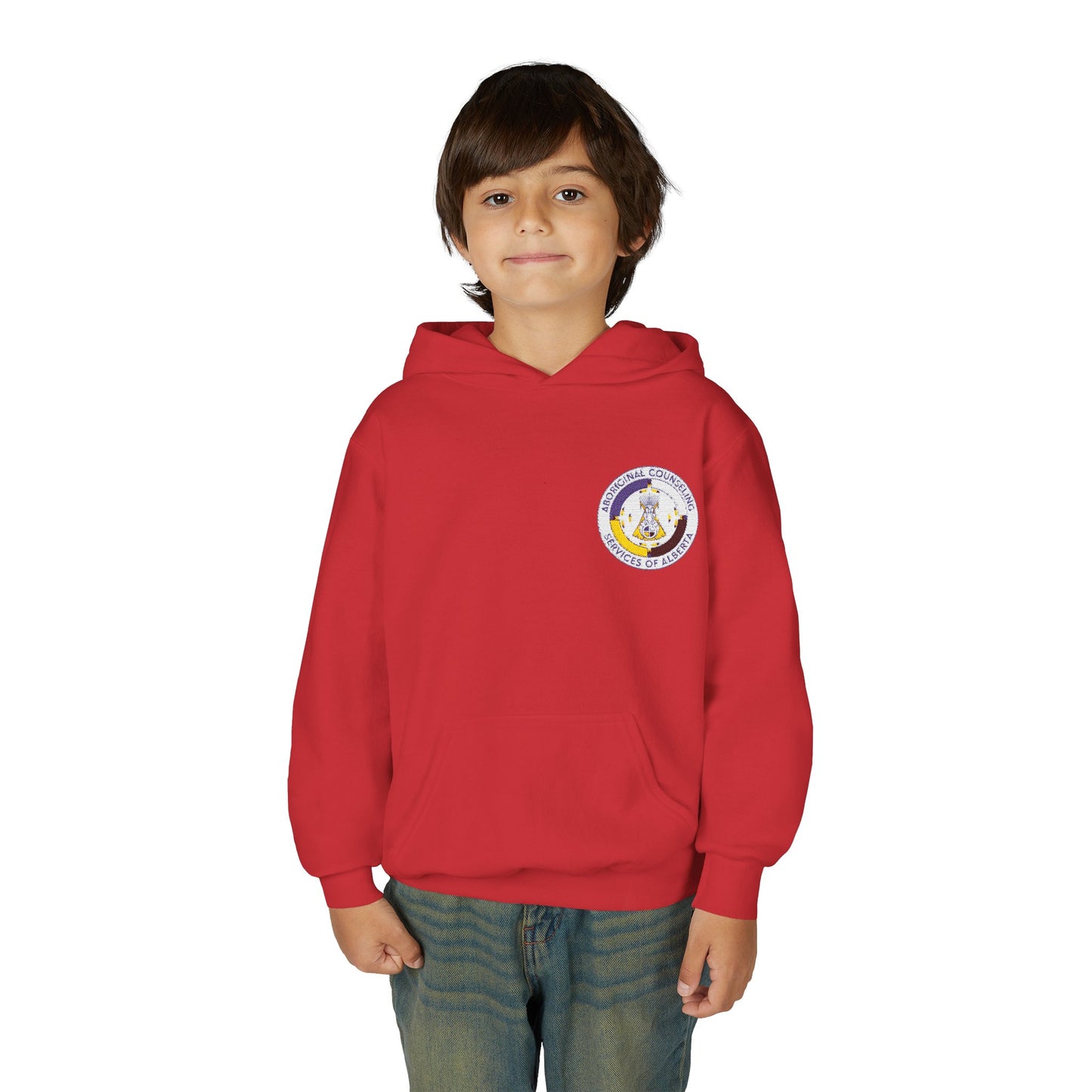 Youth Heavy Blend Hooded Sweatshirt, Cozy Hoodie for Kids, Stylish Pullover, Perfect for School, Birthday Gift, Playtime Apparel