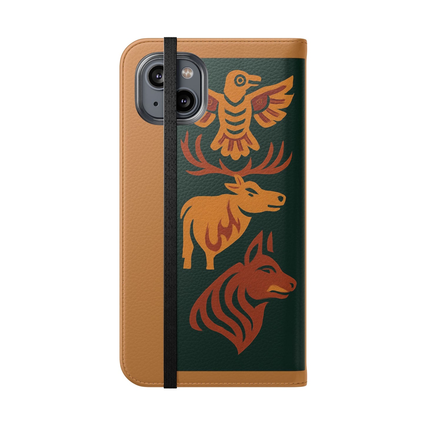 Wildlife Flip Cases for Smartphones| Nature-Inspired, Unique Phone Protectors, Gift for Outdoors Lovers, Personalized Tech Accessories