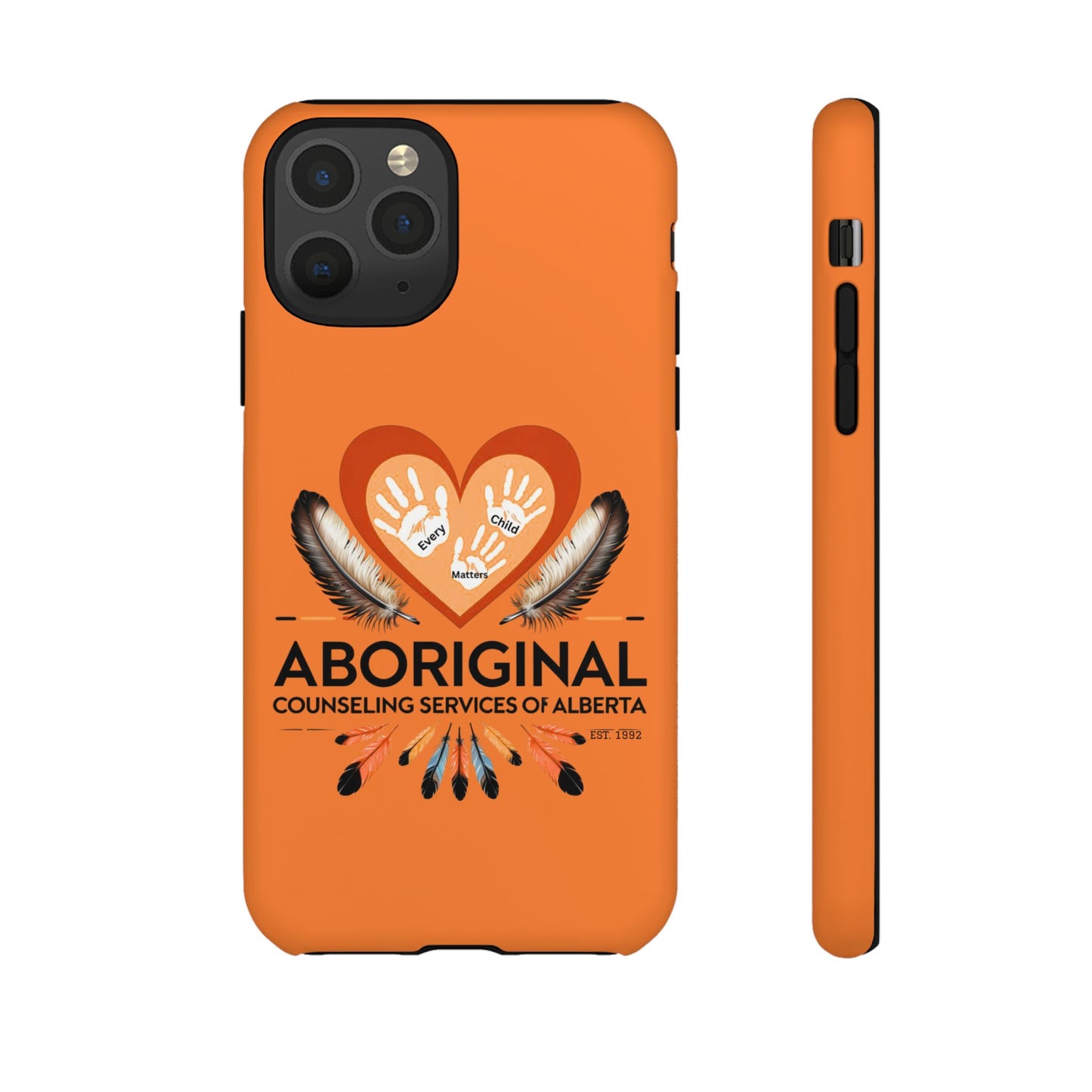 Aboriginal Heart Phone Case, Indigenous Phone Cover, Tough Cases, Unique Gift for Spiritual Journey, Indigenous Heritage, Cultural Pride