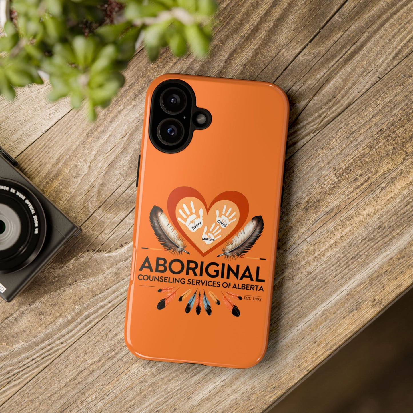 Aboriginal Heart Phone Case, Indigenous Phone Cover, Tough Cases, Unique Gift for Spiritual Journey, Indigenous Heritage, Cultural Pride