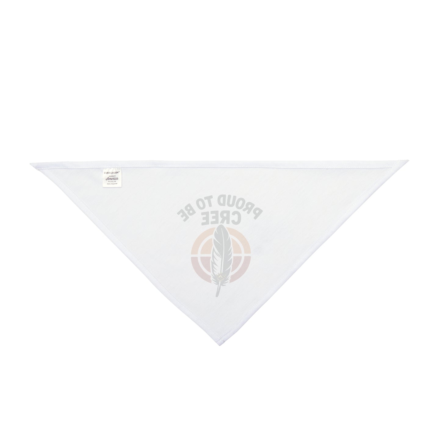 Proud to Be Cree Pet Bandana | Ethically Made Dog Accessory | Indigenous Pride | Gift for Dog Lovers | Pet Apparel for Celebrations