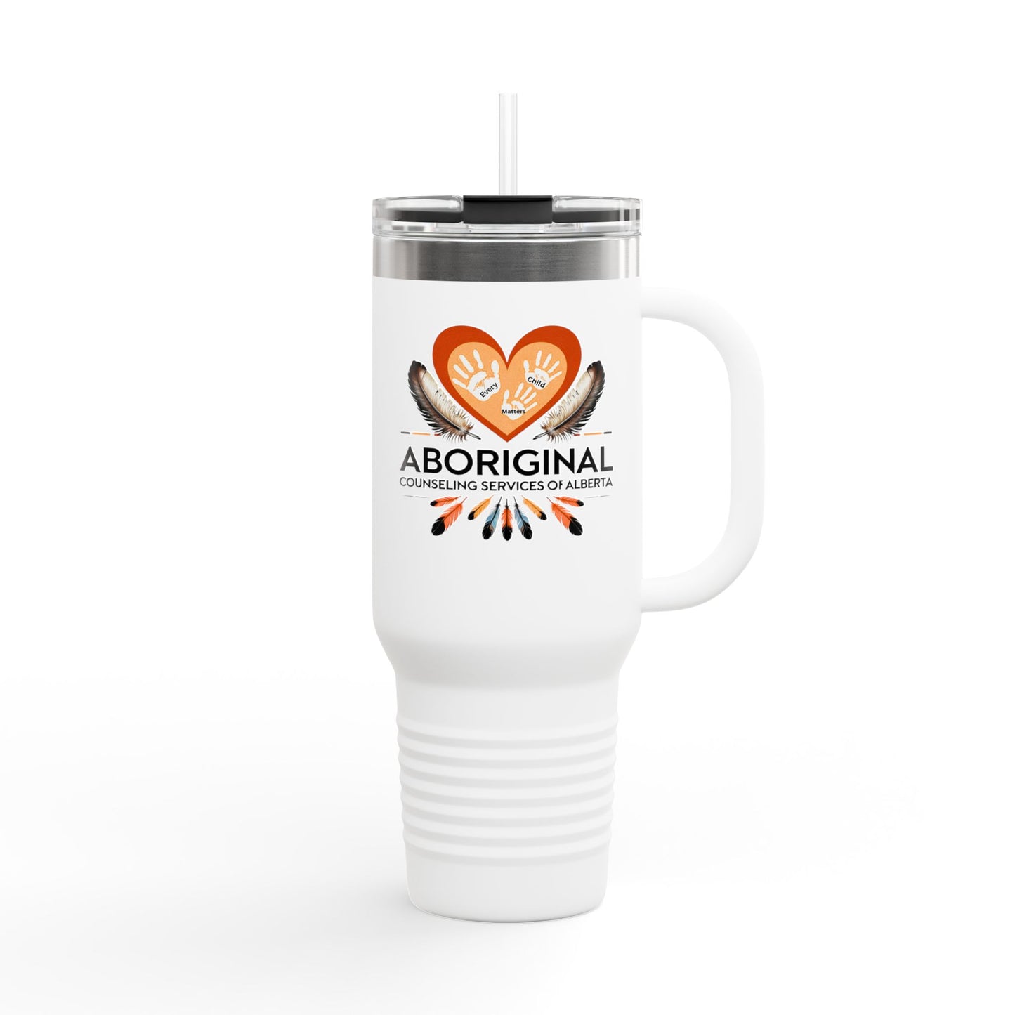 Aboriginal Design Insulated Travel Mug, 40oz - Perfect for Coffee Lovers, Gifts for Outdoor Adventures, Personalized Travel Cup, [...]