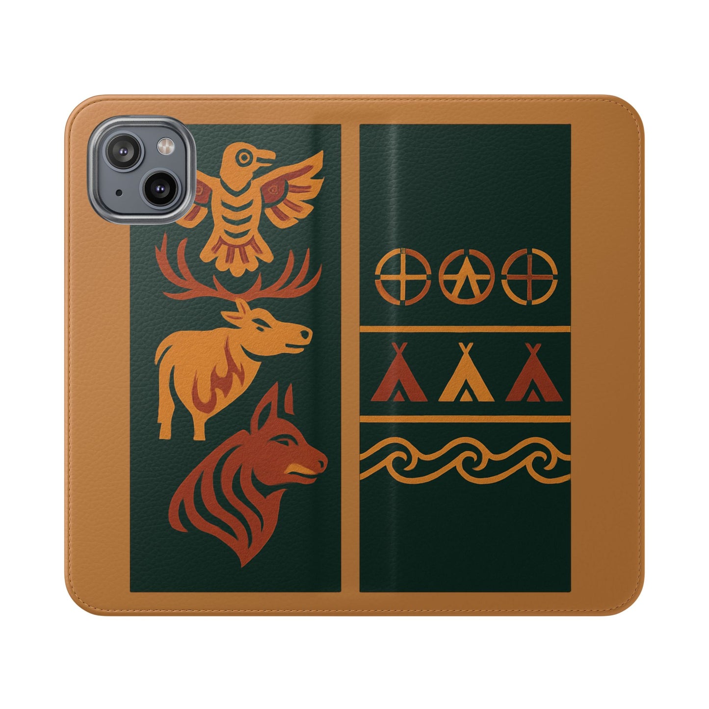 Wildlife Flip Cases for Smartphones| Nature-Inspired, Unique Phone Protectors, Gift for Outdoors Lovers, Personalized Tech Accessories