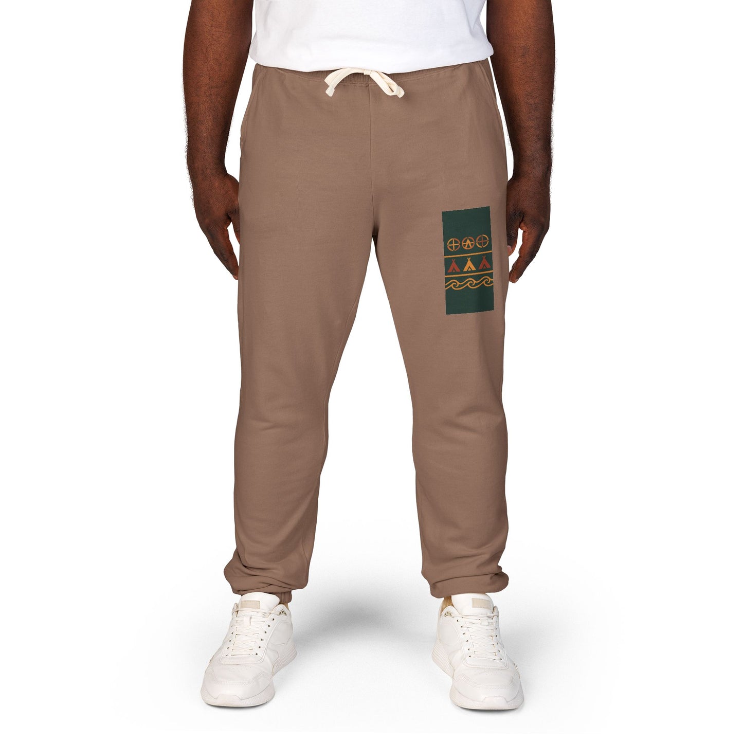 Cozy Garment-Dyed Fleece Sweatpants, Perfect for Relaxing, Gift for Him/Her, Casual Wear, Lounge Pants, Street Style