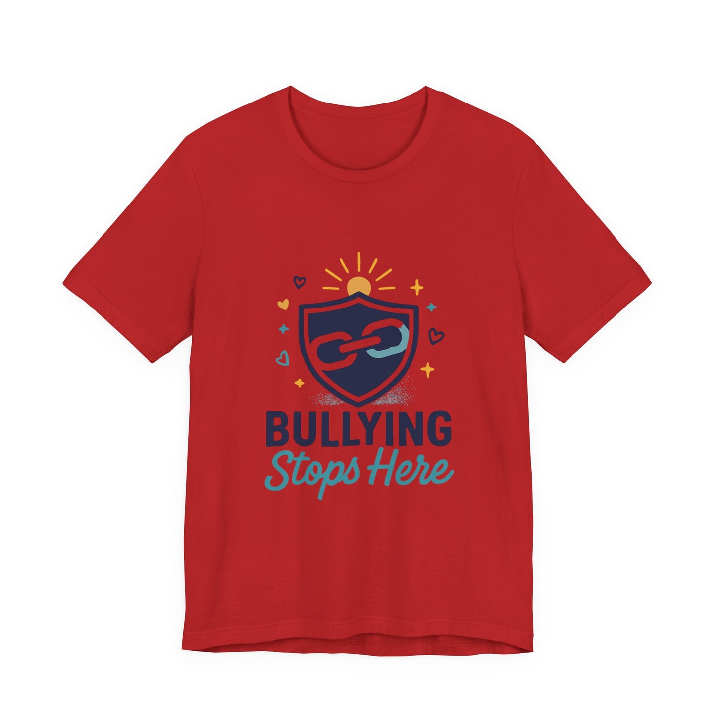 Anti-Bullying Unisex Tee, Supportive Shirt, Empowerment Gift, School Apparel, Awareness Merchandise