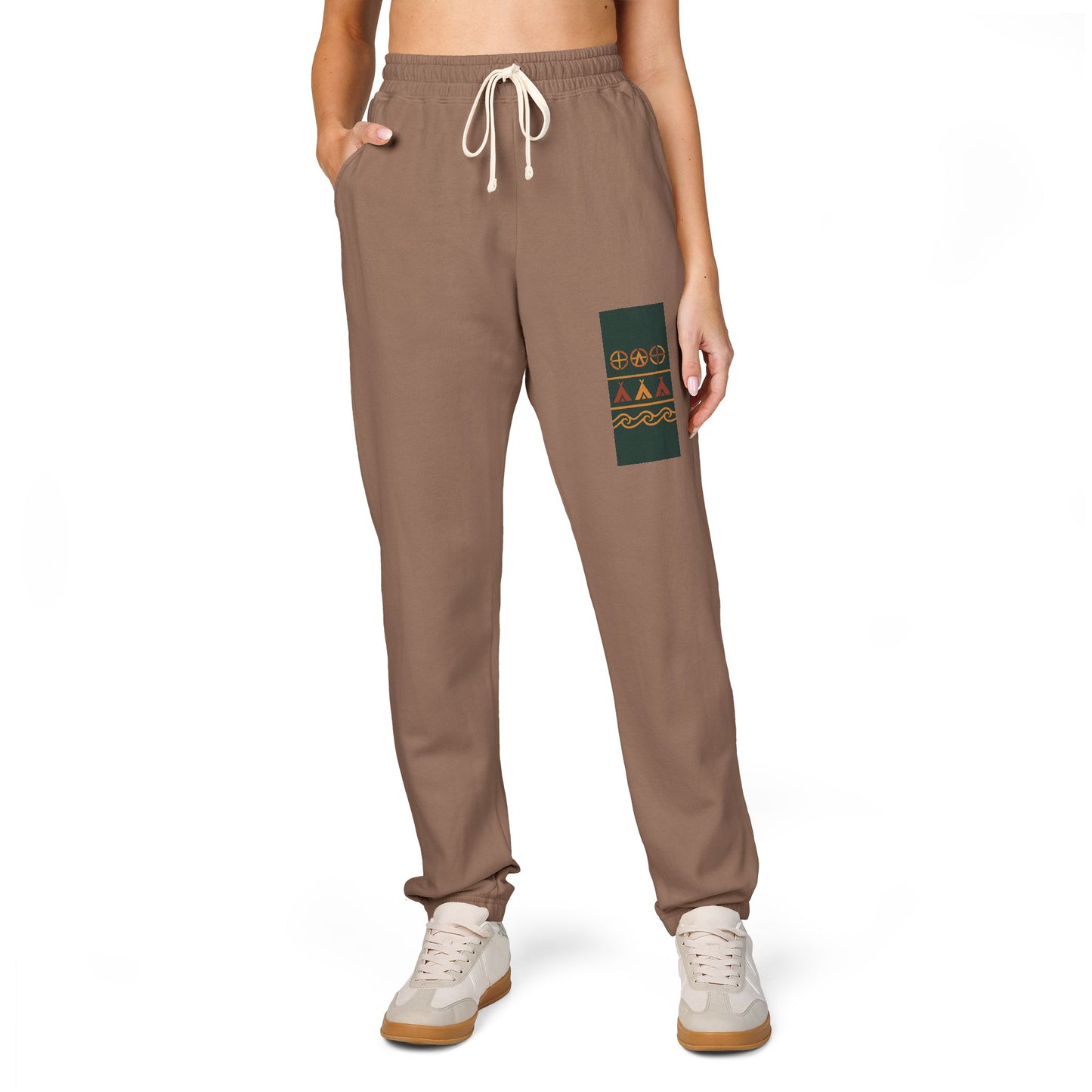 Cozy Garment-Dyed Fleece Sweatpants, Perfect for Relaxing, Gift for Him/Her, Casual Wear, Lounge Pants, Street Style