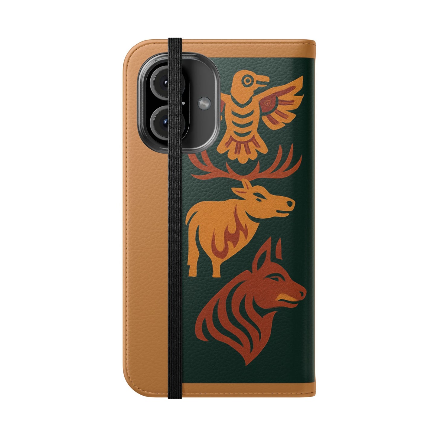 Wildlife Flip Cases for Smartphones| Nature-Inspired, Unique Phone Protectors, Gift for Outdoors Lovers, Personalized Tech Accessories