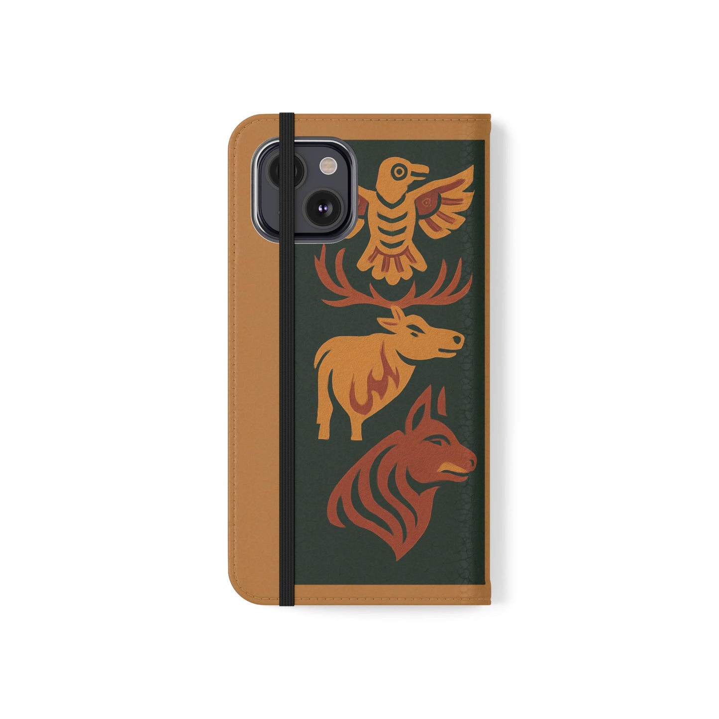 Wildlife Flip Cases for Smartphones| Nature-Inspired, Unique Phone Protectors, Gift for Outdoors Lovers, Personalized Tech Accessories
