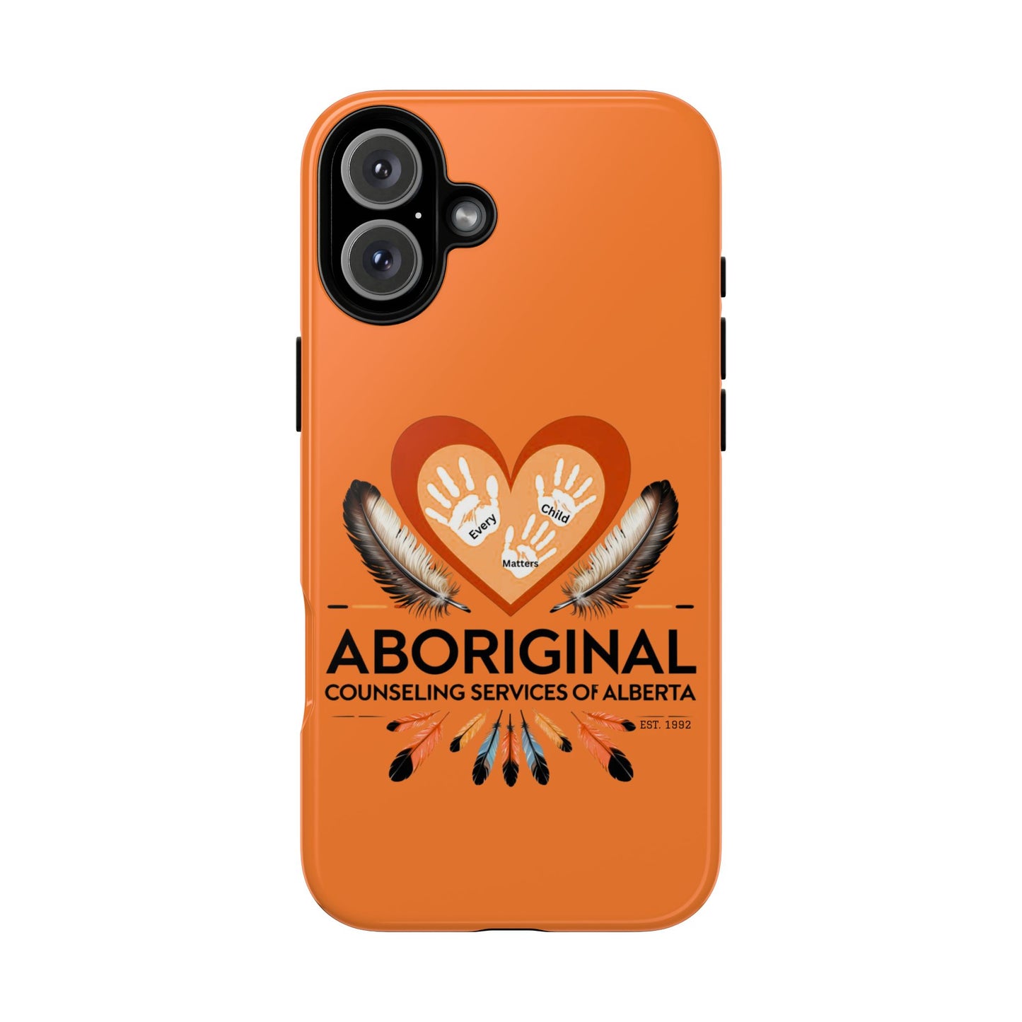 Aboriginal Heart Phone Case, Indigenous Phone Cover, Tough Cases, Unique Gift for Spiritual Journey, Indigenous Heritage, Cultural Pride