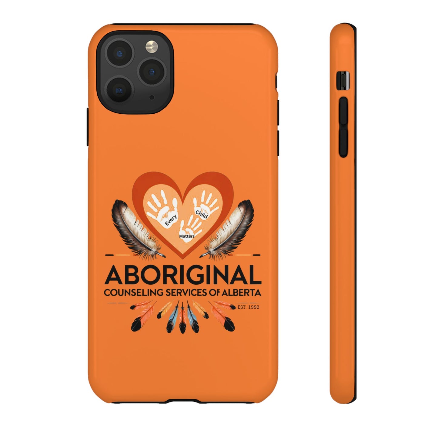 Aboriginal Heart Phone Case, Indigenous Phone Cover, Tough Cases, Unique Gift for Spiritual Journey, Indigenous Heritage, Cultural Pride
