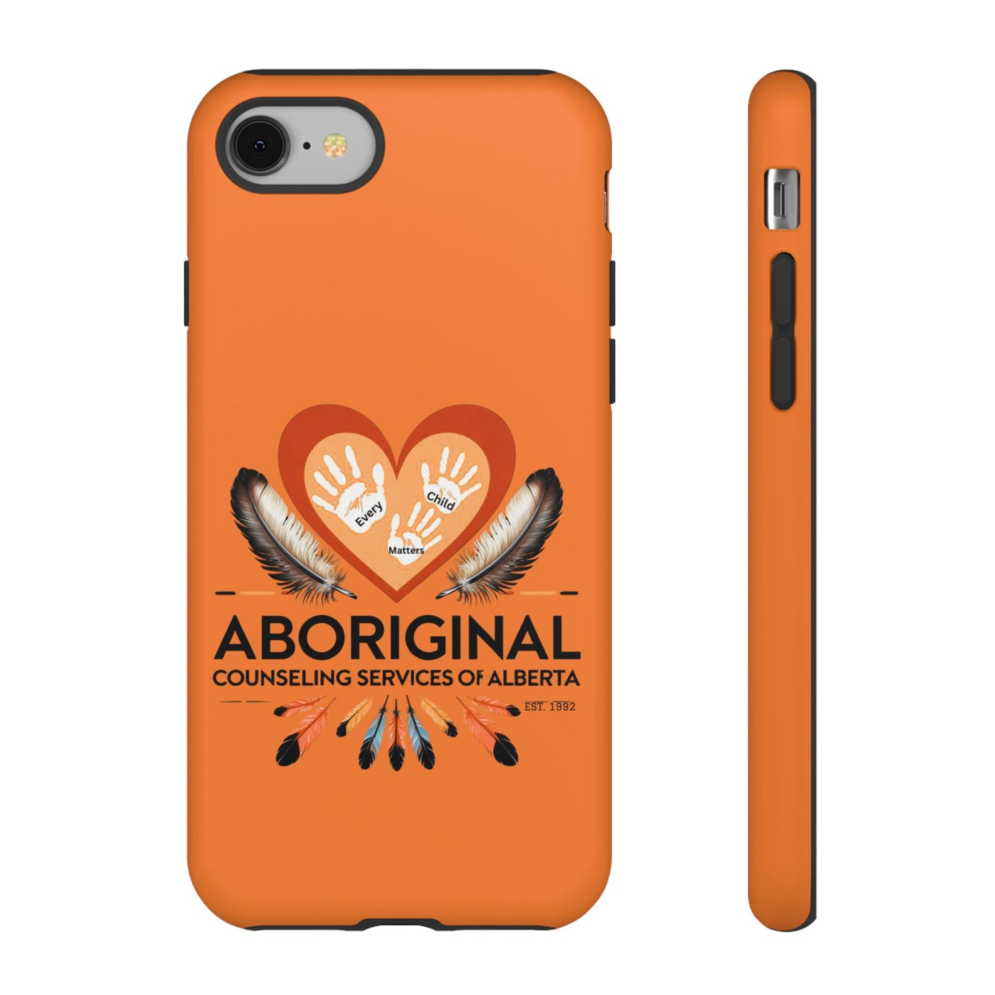 Aboriginal Heart Phone Case, Indigenous Phone Cover, Tough Cases, Unique Gift for Spiritual Journey, Indigenous Heritage, Cultural Pride