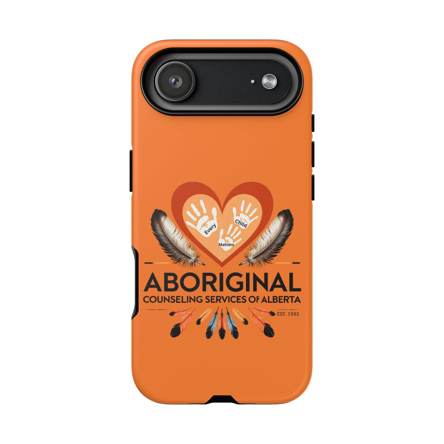 Aboriginal Heart Phone Case, Indigenous Phone Cover, Tough Cases, Unique Gift for Spiritual Journey, Indigenous Heritage, Cultural Pride