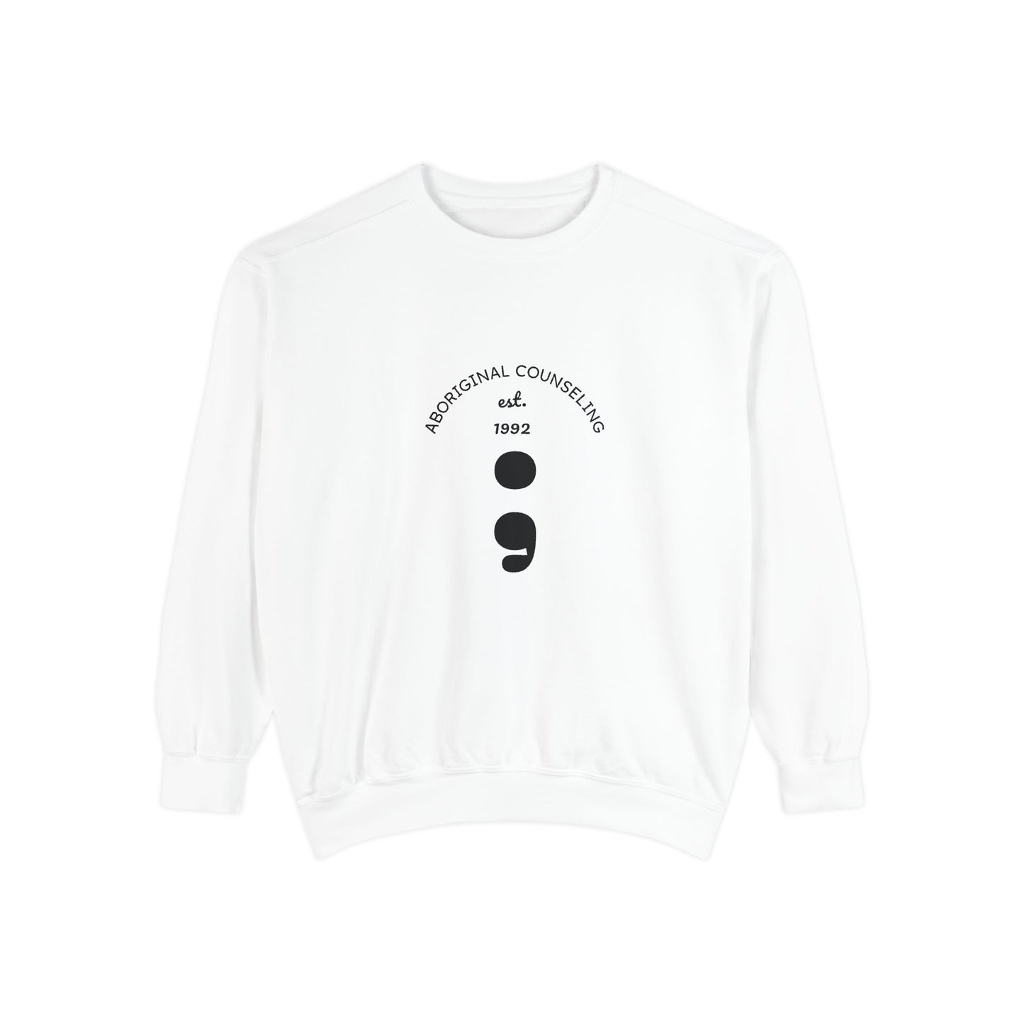 Stylish Unisex Garment-Dyed Sweatshirt - Cozy Casual Wear, Perfect Gift, Fall Fashion, Everyday Comfort, Unique Statement Piece