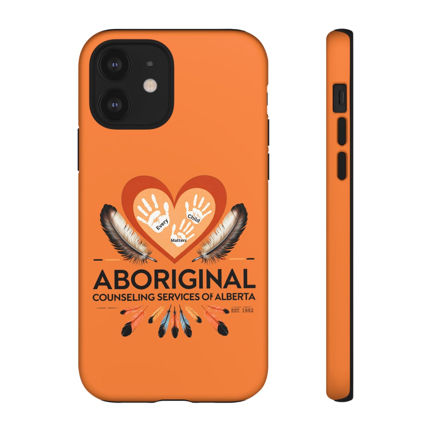 Aboriginal Heart Phone Case, Indigenous Phone Cover, Tough Cases, Unique Gift for Spiritual Journey, Indigenous Heritage, Cultural Pride