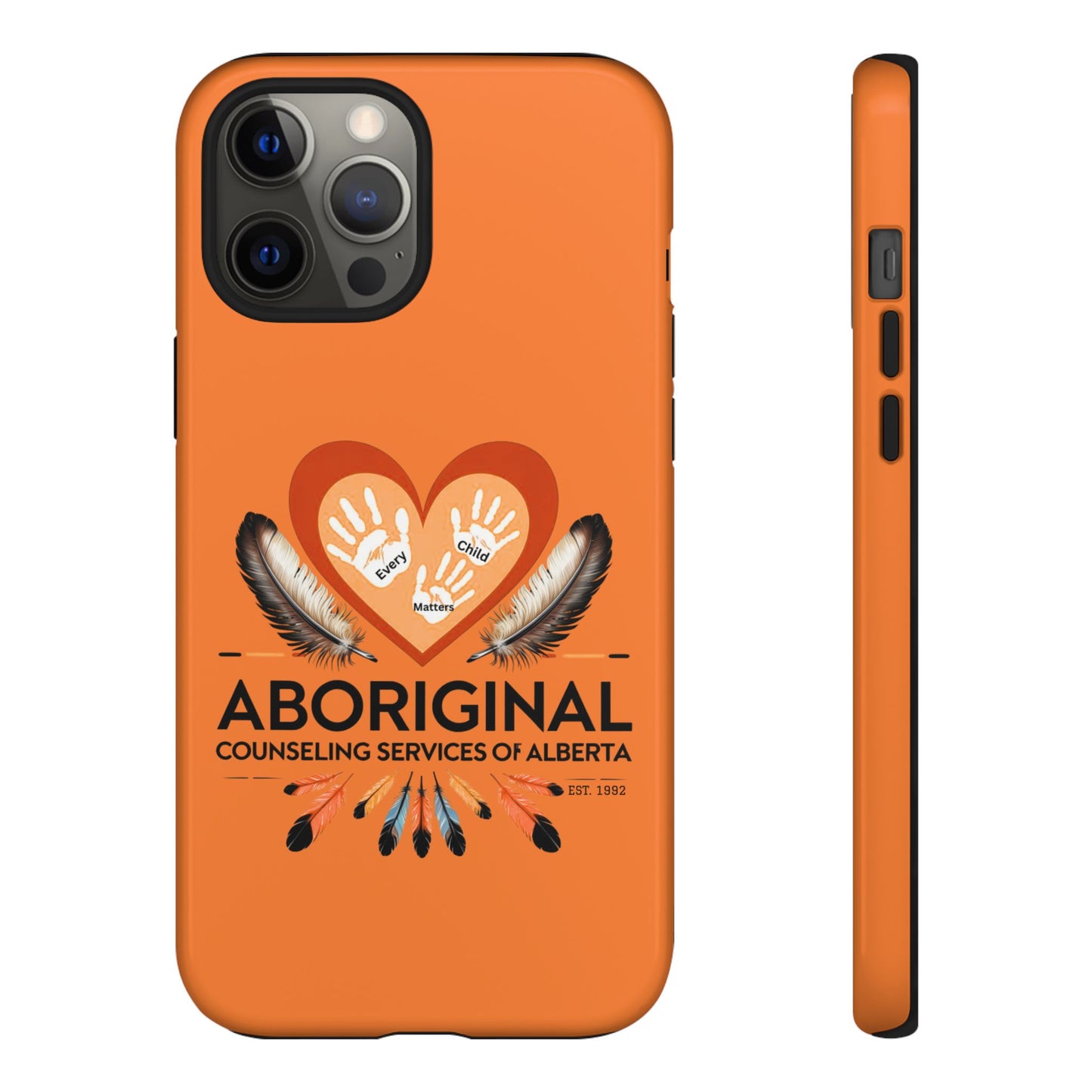 Aboriginal Heart Phone Case, Indigenous Phone Cover, Tough Cases, Unique Gift for Spiritual Journey, Indigenous Heritage, Cultural Pride