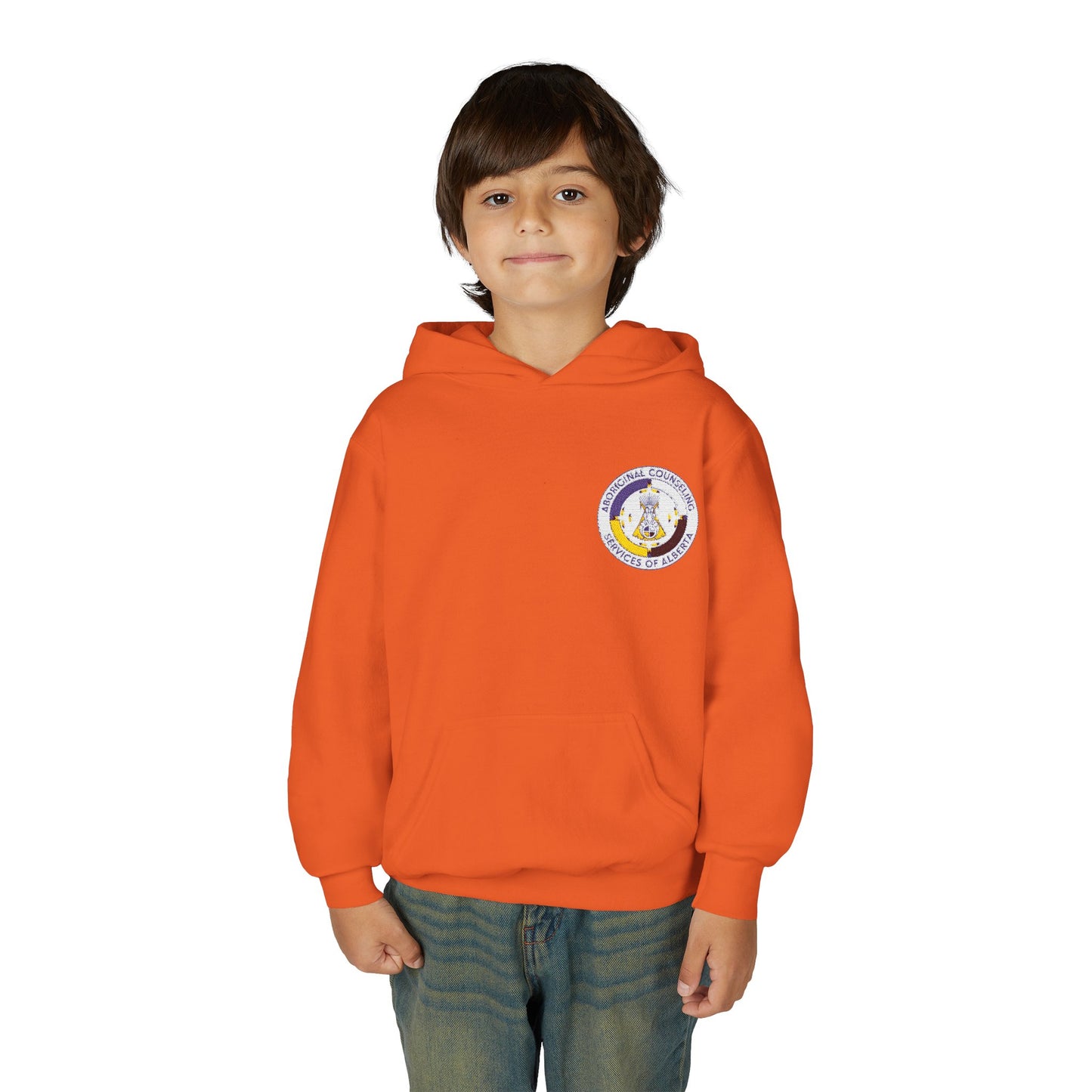 Youth Heavy Blend Hooded Sweatshirt, Cozy Hoodie for Kids, Stylish Pullover, Perfect for School, Birthday Gift, Playtime Apparel