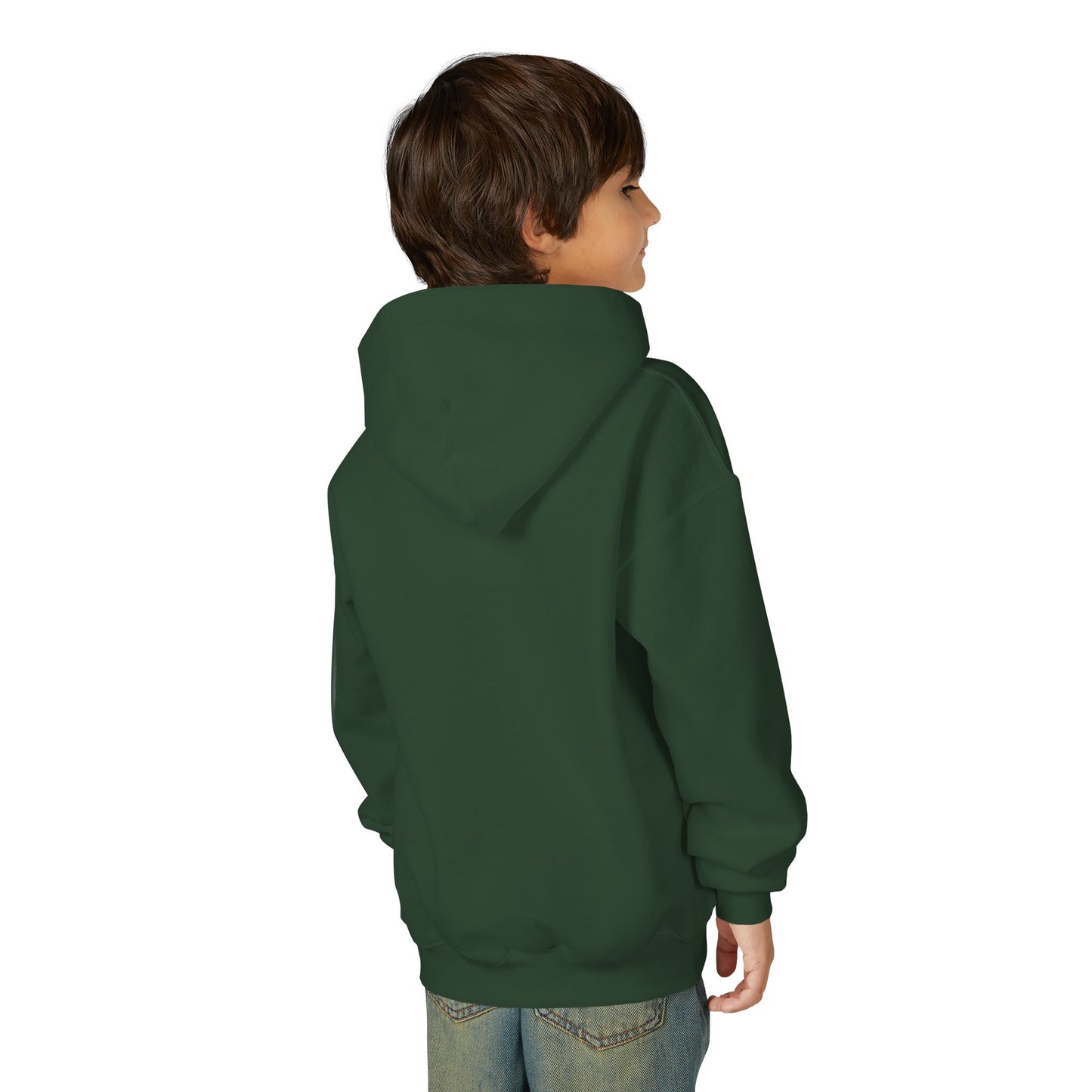 Youth Heavy Blend Hooded Sweatshirt, Cozy Hoodie for Kids, Stylish Pullover, Perfect for School, Birthday Gift, Playtime Apparel
