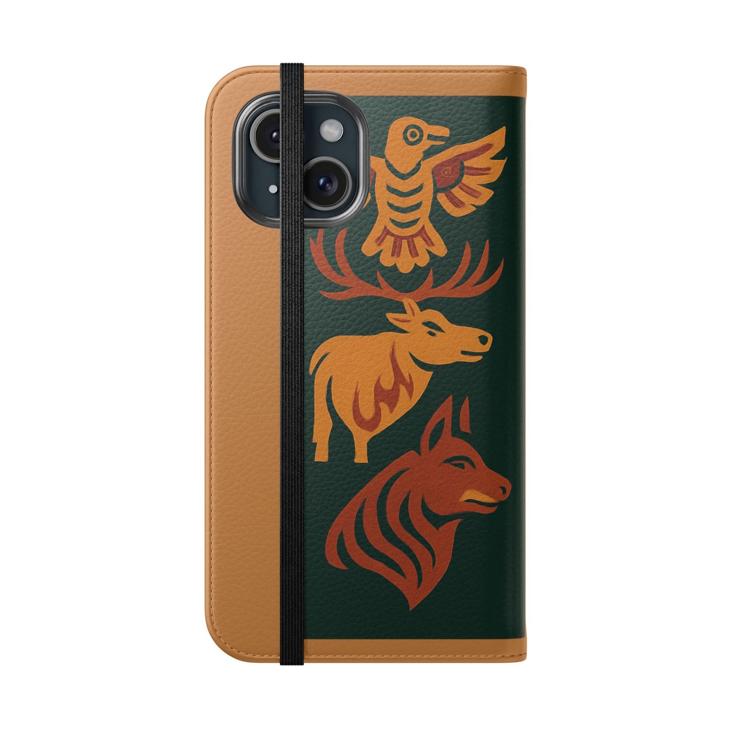 Wildlife Flip Cases for Smartphones| Nature-Inspired, Unique Phone Protectors, Gift for Outdoors Lovers, Personalized Tech Accessories