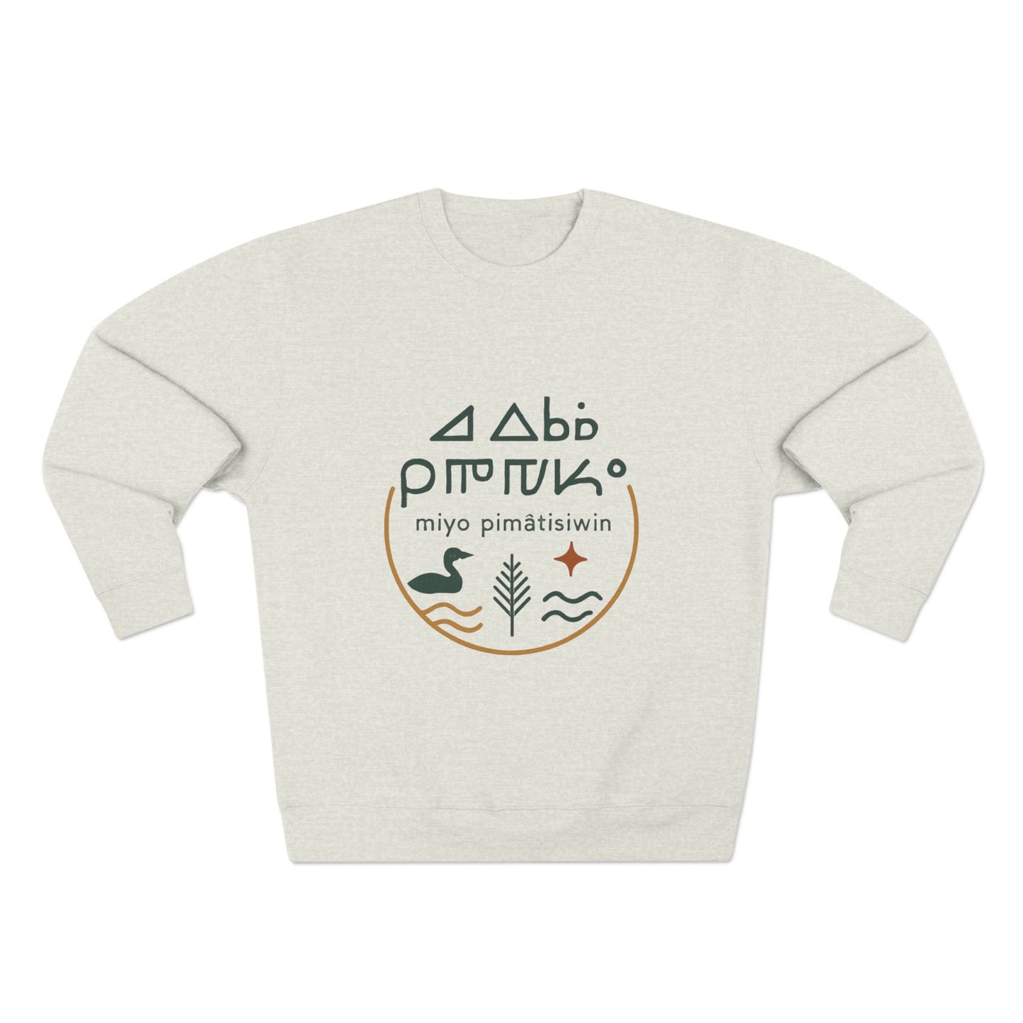 Nature-Inspired Unisex Crewneck Sweatshirt, Cozy Gift for Outdoors Lovers, Perfect for Fall Celebrations, Sustainable Apparel, [...]