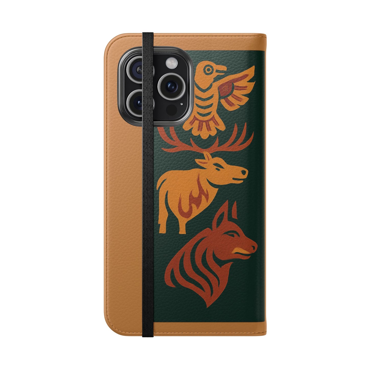 Wildlife Flip Cases for Smartphones| Nature-Inspired, Unique Phone Protectors, Gift for Outdoors Lovers, Personalized Tech Accessories