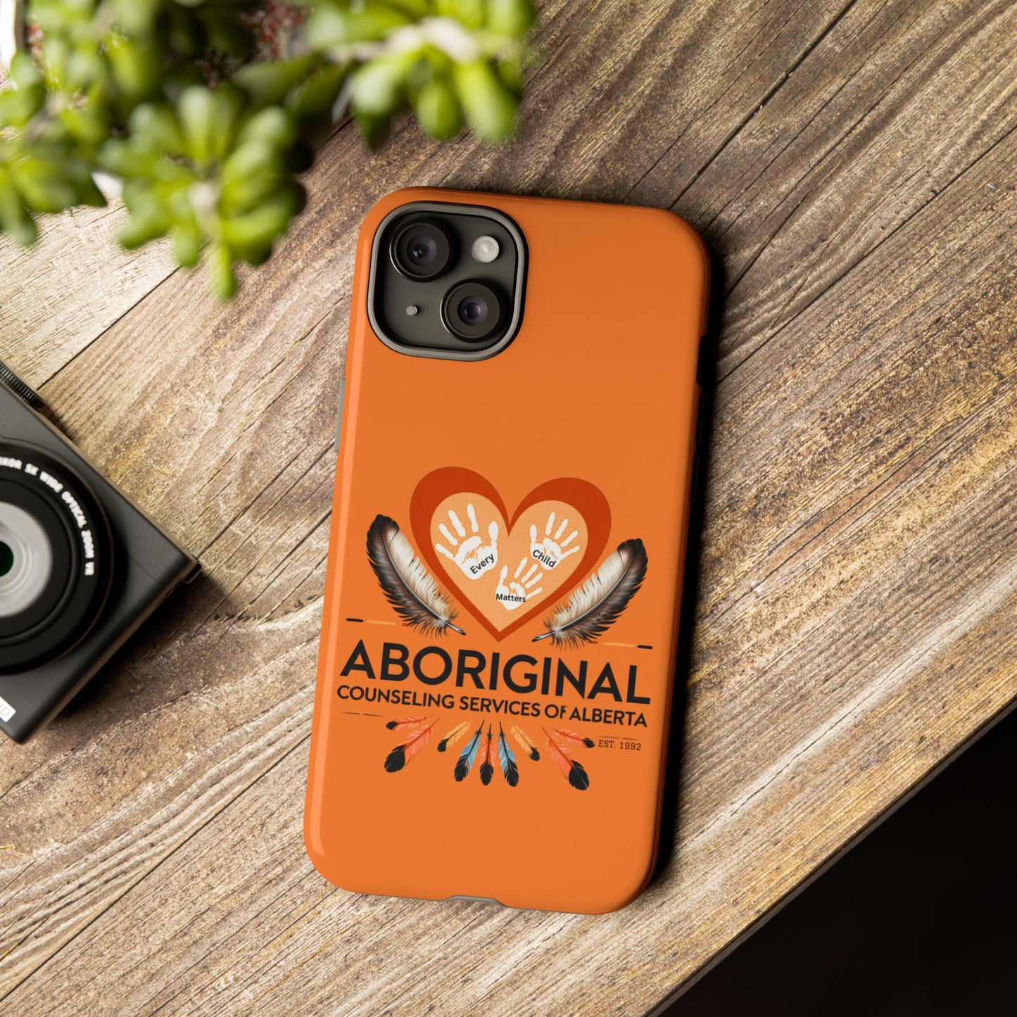 Aboriginal Heart Phone Case, Indigenous Phone Cover, Tough Cases, Unique Gift for Spiritual Journey, Indigenous Heritage, Cultural Pride