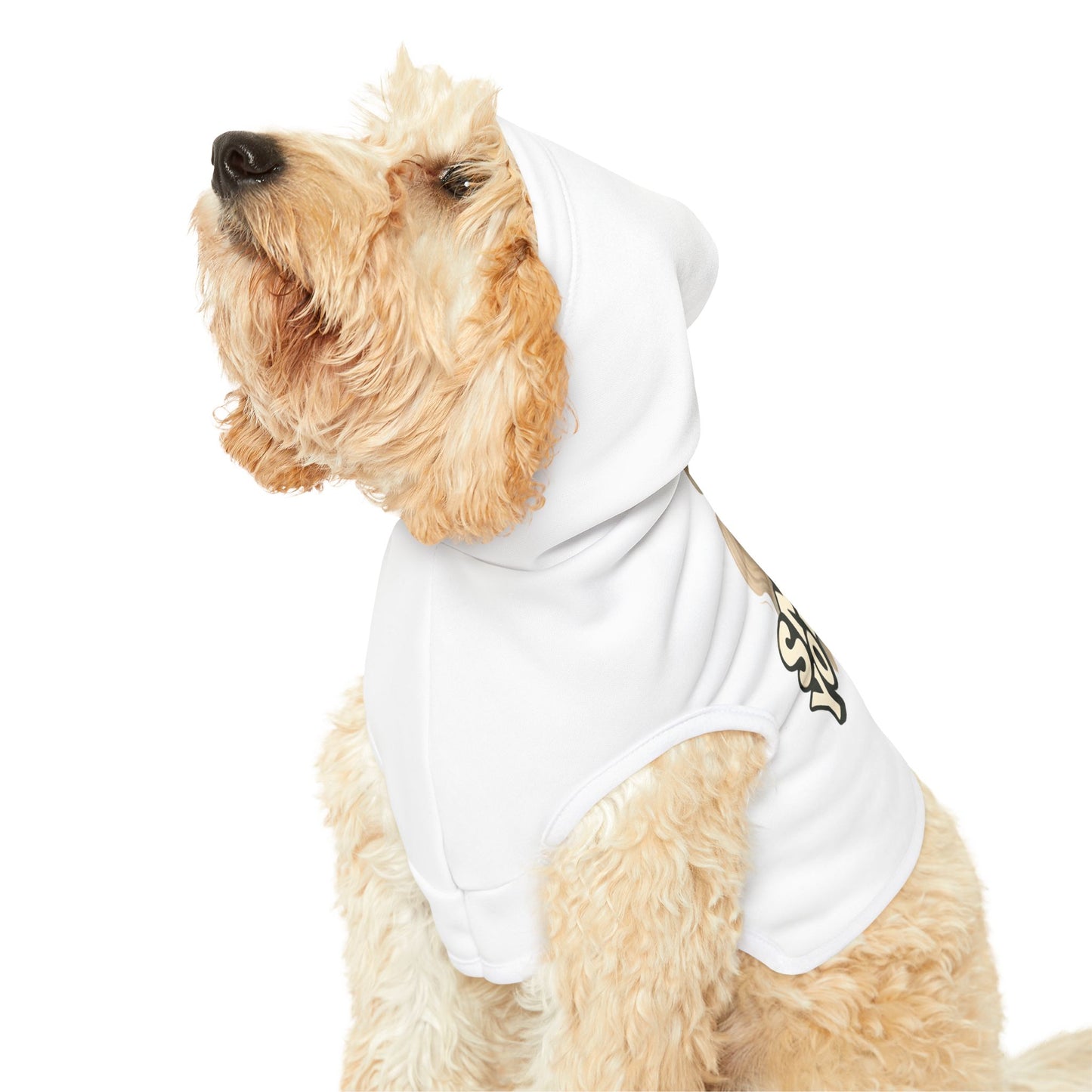Pet Hoodie with 'Go Smudge Yourself' Design, Cozy Dog Clothing, Cute Pet Apparel, Perfect for Gifts and Special Occasions