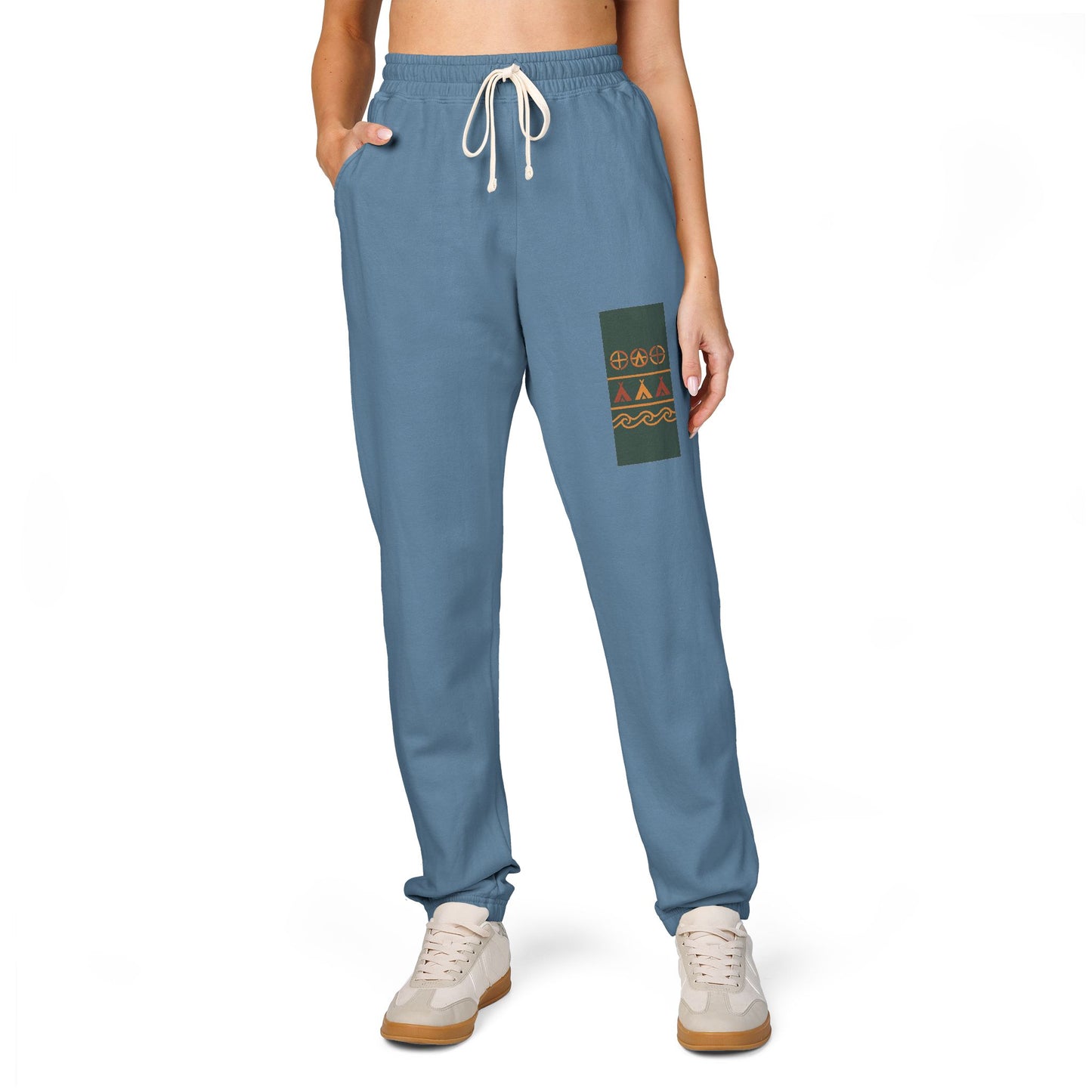 Cozy Garment-Dyed Fleece Sweatpants, Perfect for Relaxing, Gift for Him/Her, Casual Wear, Lounge Pants, Street Style