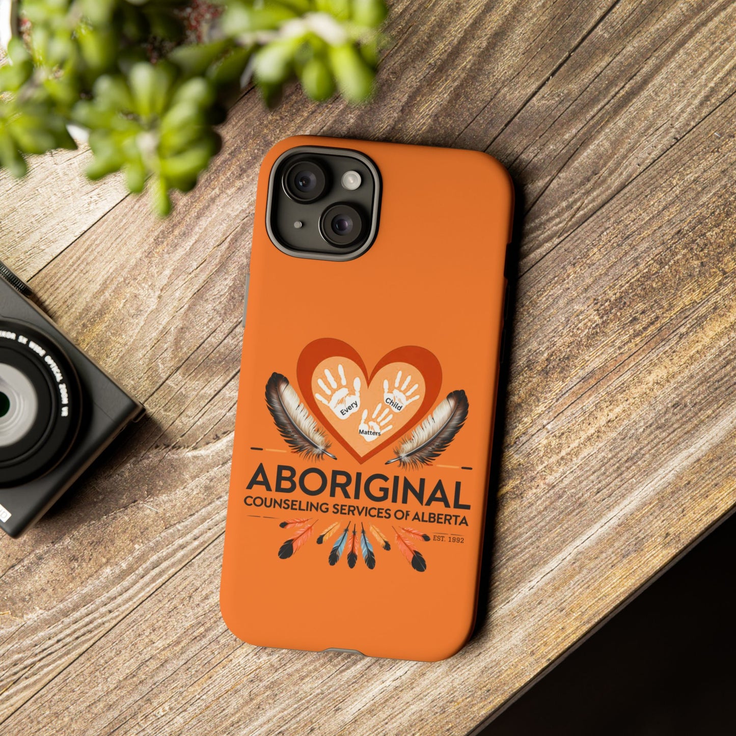Aboriginal Heart Phone Case, Indigenous Phone Cover, Tough Cases, Unique Gift for Spiritual Journey, Indigenous Heritage, Cultural Pride