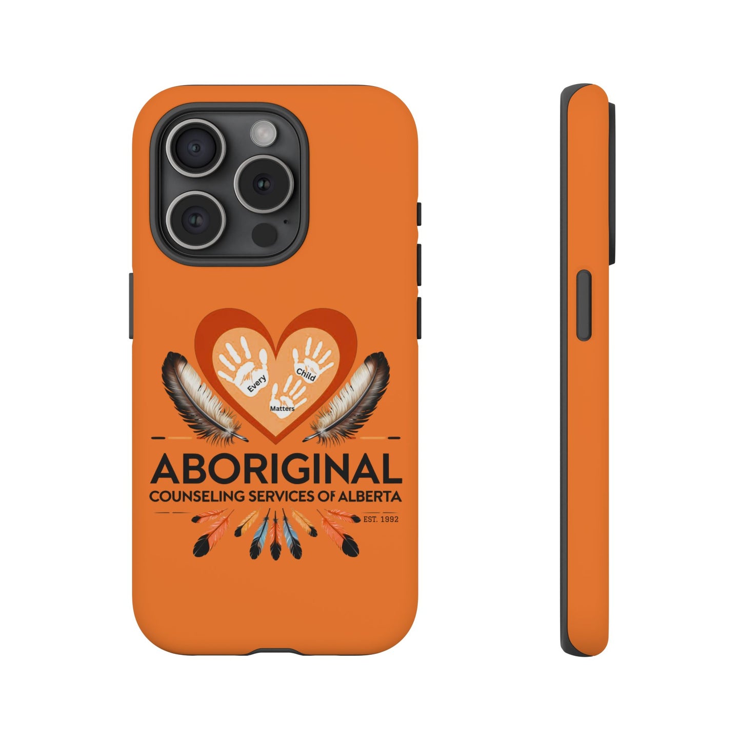 Aboriginal Heart Phone Case, Indigenous Phone Cover, Tough Cases, Unique Gift for Spiritual Journey, Indigenous Heritage, Cultural Pride