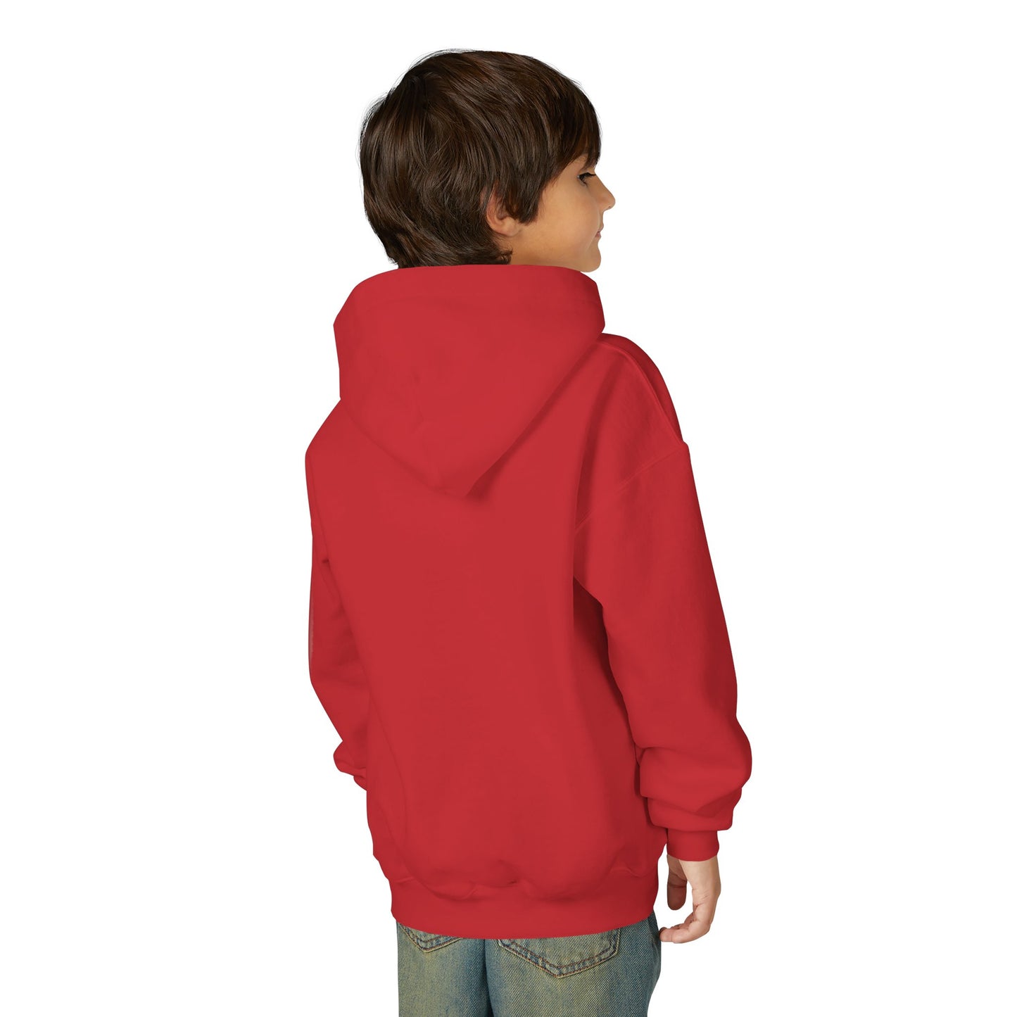 Youth Heavy Blend Hooded Sweatshirt, Cozy Hoodie for Kids, Stylish Pullover, Perfect for School, Birthday Gift, Playtime Apparel