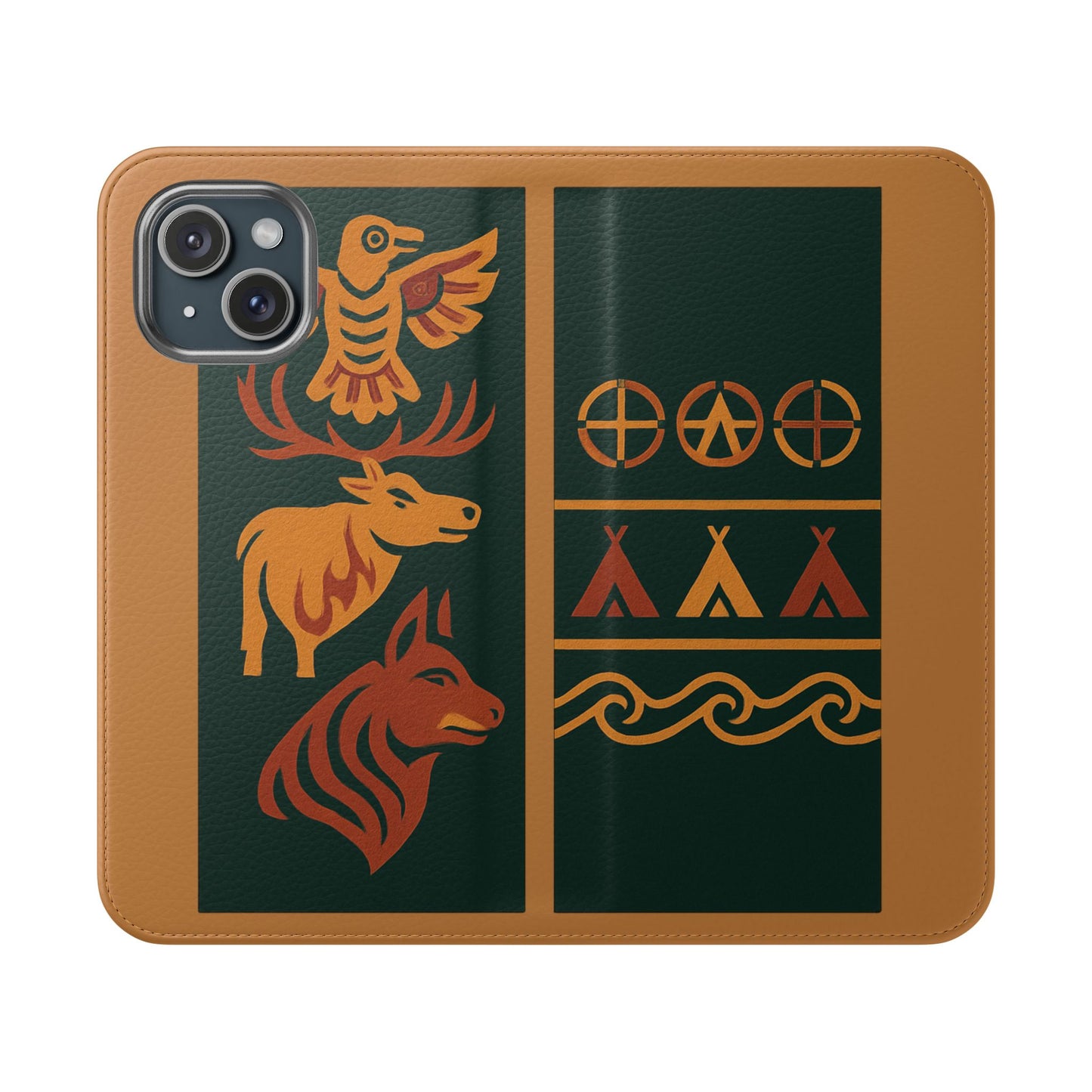 Wildlife Flip Cases for Smartphones| Nature-Inspired, Unique Phone Protectors, Gift for Outdoors Lovers, Personalized Tech Accessories