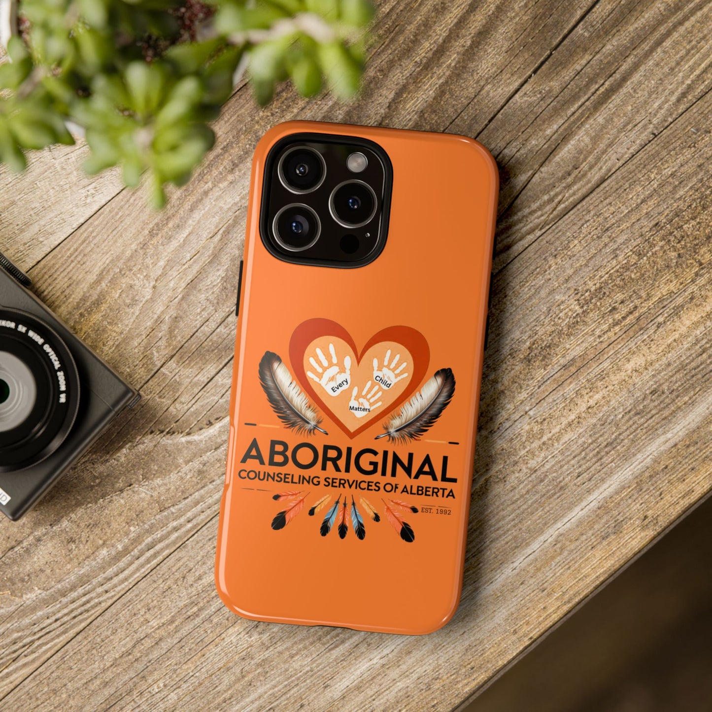 Aboriginal Heart Phone Case, Indigenous Phone Cover, Tough Cases, Unique Gift for Spiritual Journey, Indigenous Heritage, Cultural Pride