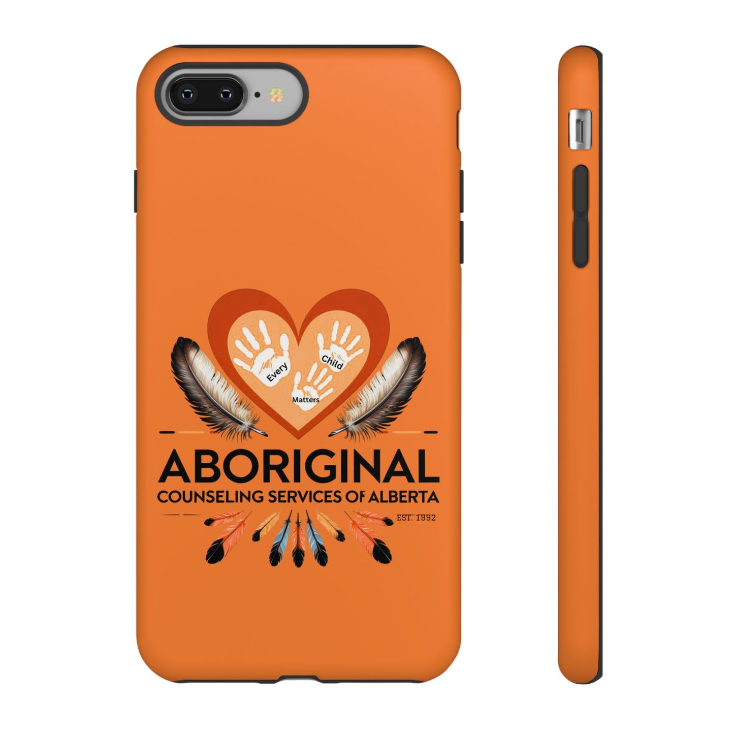 Aboriginal Heart Phone Case, Indigenous Phone Cover, Tough Cases, Unique Gift for Spiritual Journey, Indigenous Heritage, Cultural Pride