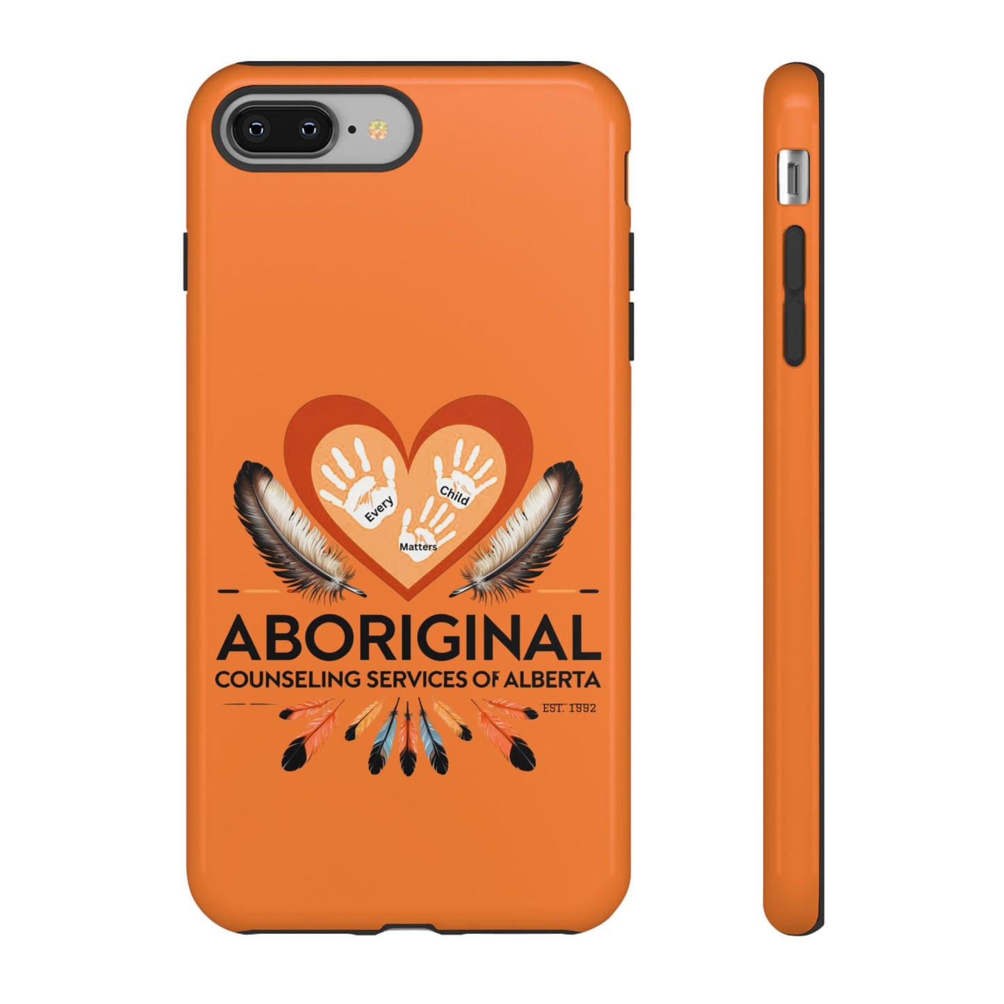 Aboriginal Heart Phone Case, Indigenous Phone Cover, Tough Cases, Unique Gift for Spiritual Journey, Indigenous Heritage, Cultural Pride