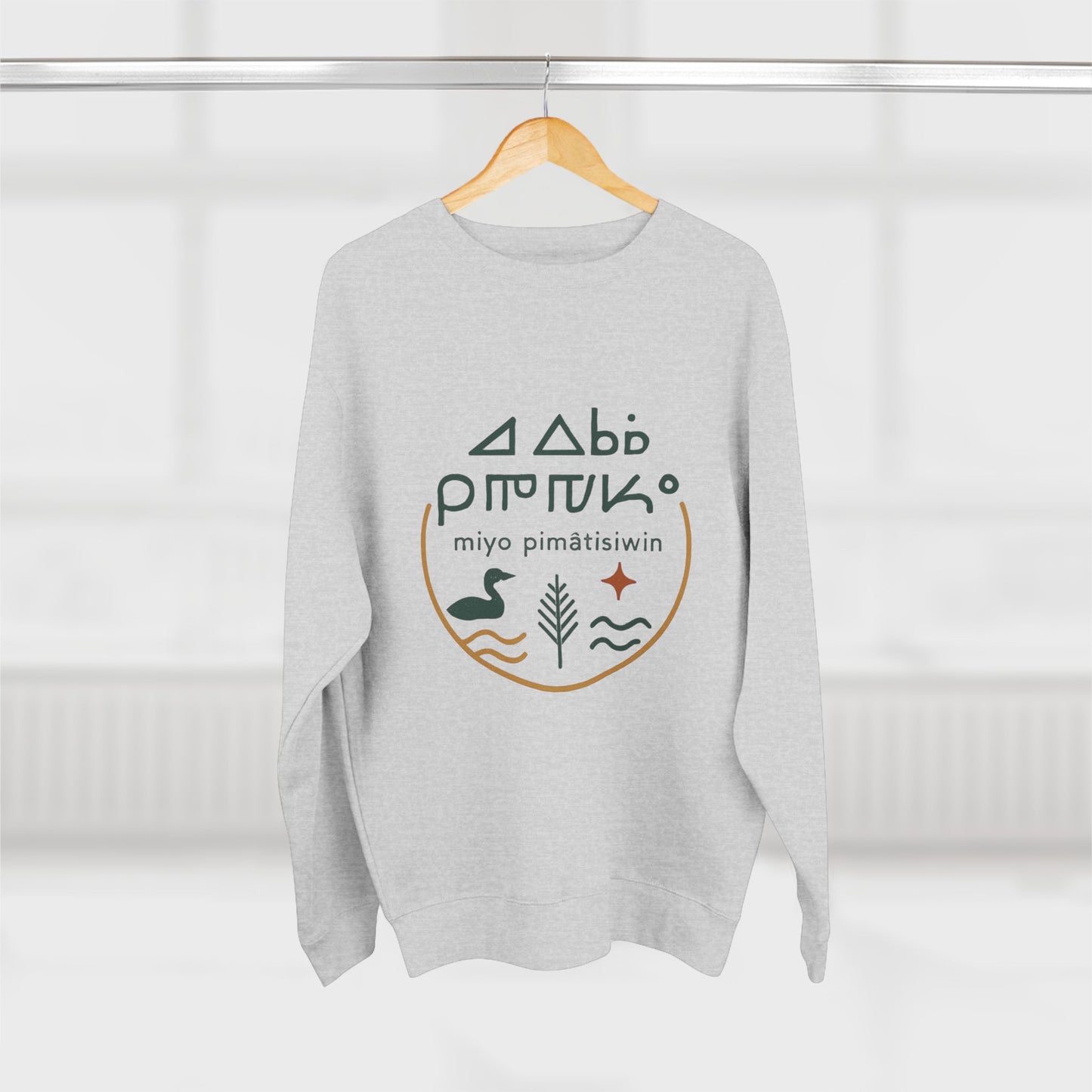 Nature-Inspired Unisex Crewneck Sweatshirt, Cozy Gift for Outdoors Lovers, Perfect for Fall Celebrations, Sustainable Apparel, [...]