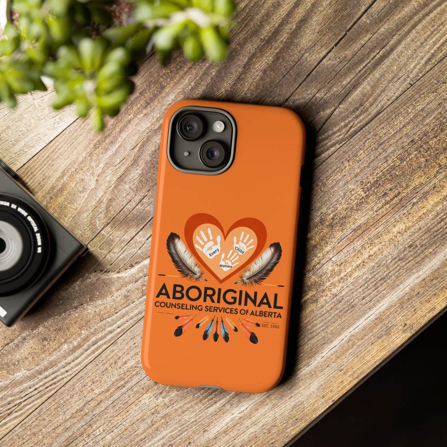 Aboriginal Heart Phone Case, Indigenous Phone Cover, Tough Cases, Unique Gift for Spiritual Journey, Indigenous Heritage, Cultural Pride