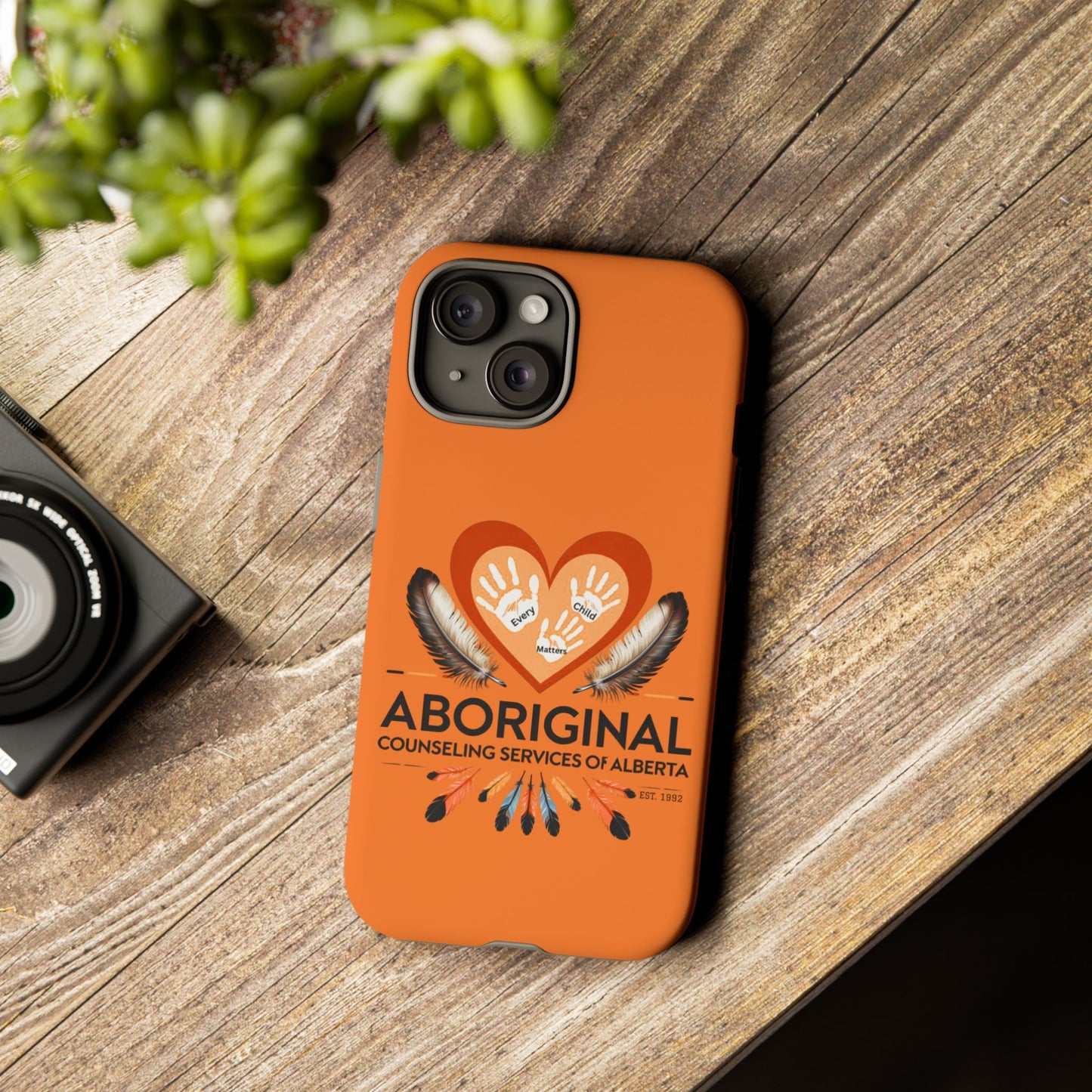 Aboriginal Heart Phone Case, Indigenous Phone Cover, Tough Cases, Unique Gift for Spiritual Journey, Indigenous Heritage, Cultural Pride