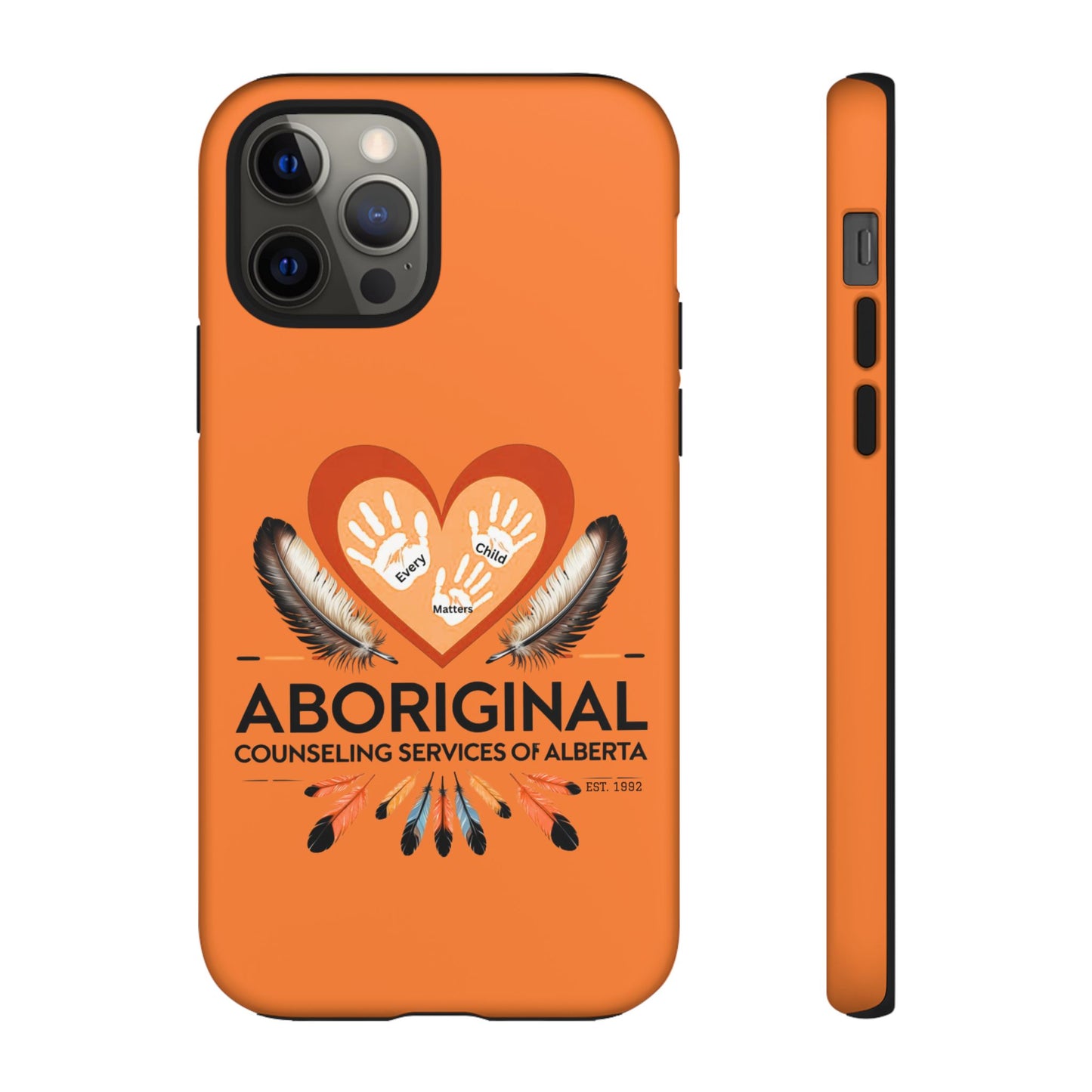 Aboriginal Heart Phone Case, Indigenous Phone Cover, Tough Cases, Unique Gift for Spiritual Journey, Indigenous Heritage, Cultural Pride