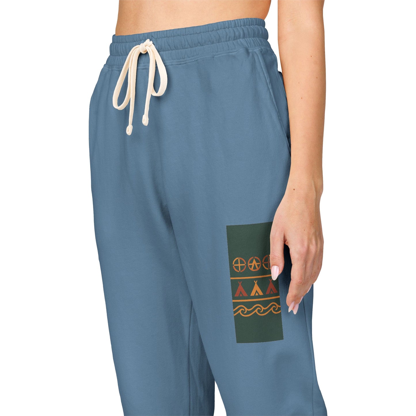 Cozy Garment-Dyed Fleece Sweatpants, Perfect for Relaxing, Gift for Him/Her, Casual Wear, Lounge Pants, Street Style