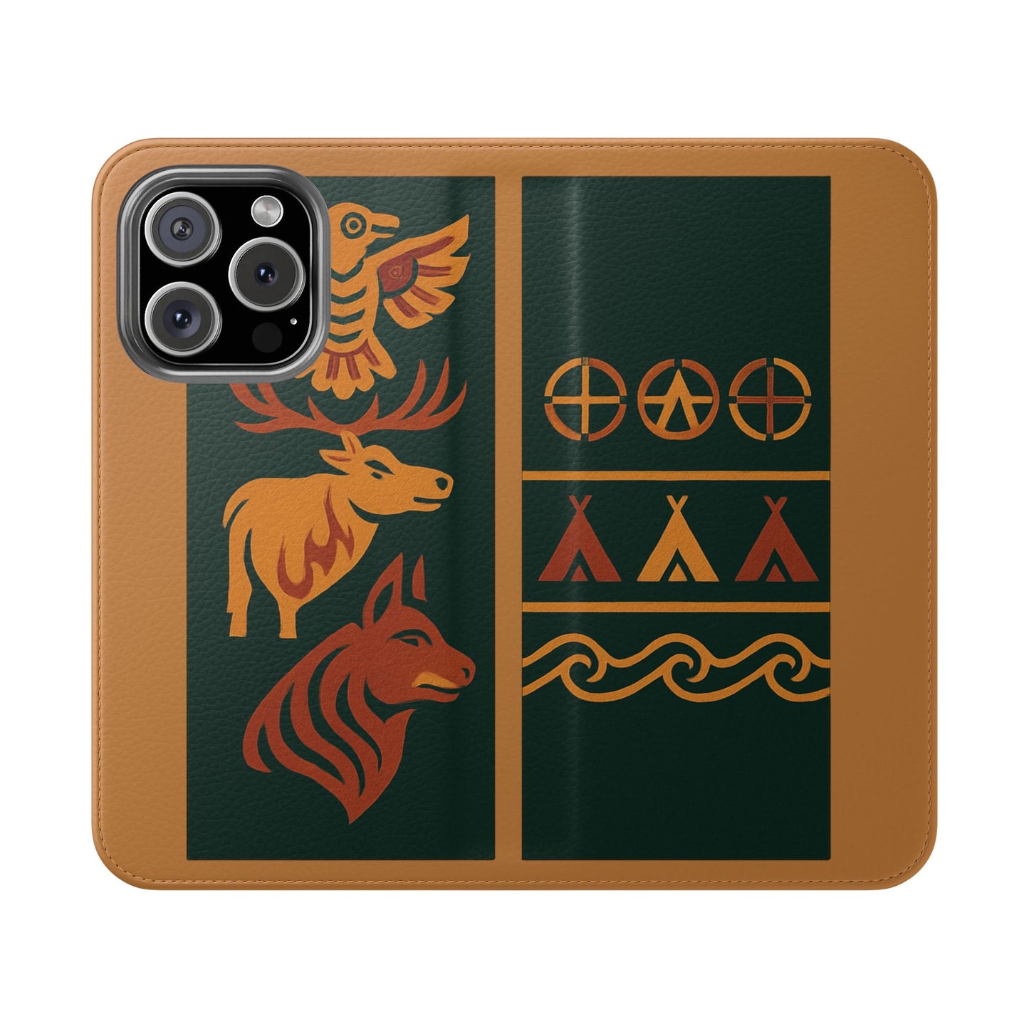 Wildlife Flip Cases for Smartphones| Nature-Inspired, Unique Phone Protectors, Gift for Outdoors Lovers, Personalized Tech Accessories