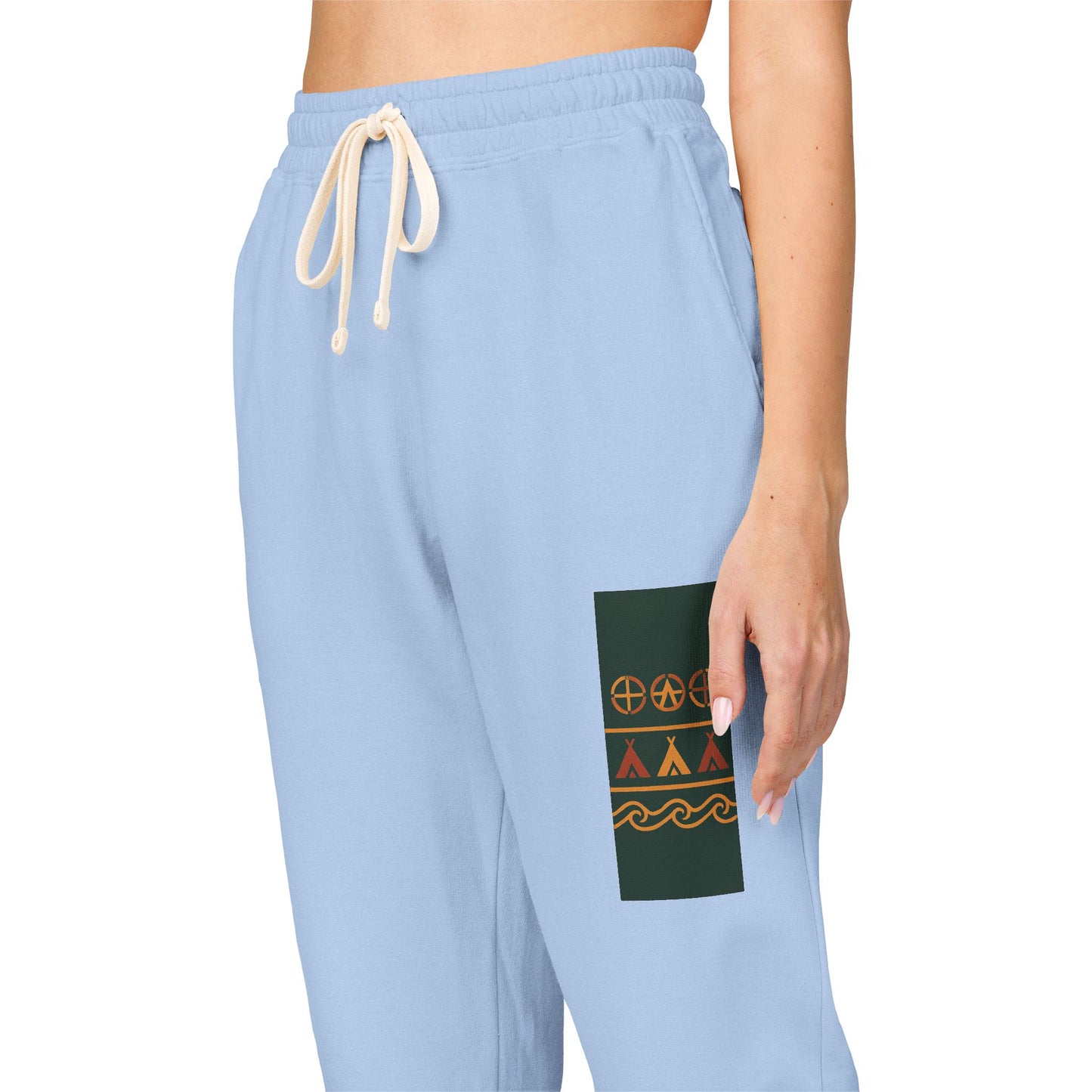 Cozy Garment-Dyed Fleece Sweatpants, Perfect for Relaxing, Gift for Him/Her, Casual Wear, Lounge Pants, Street Style